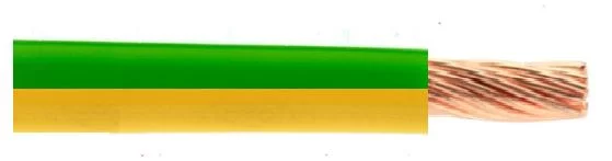 16mm GREEN/YELLOW PANEL FLEX WIRE /100M