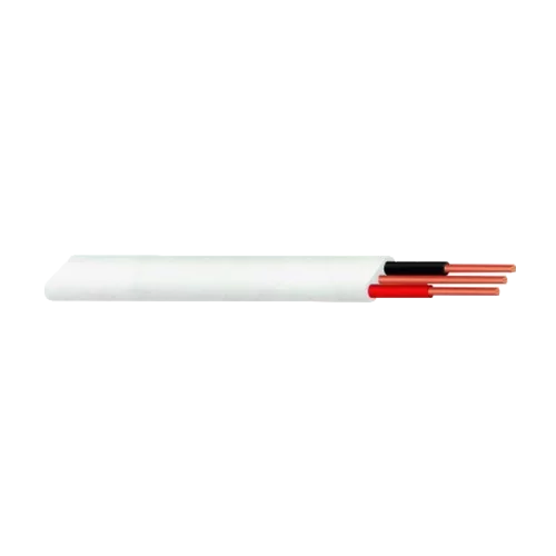 1.5mm x 2 CORE + E FLAT WHITE /100M