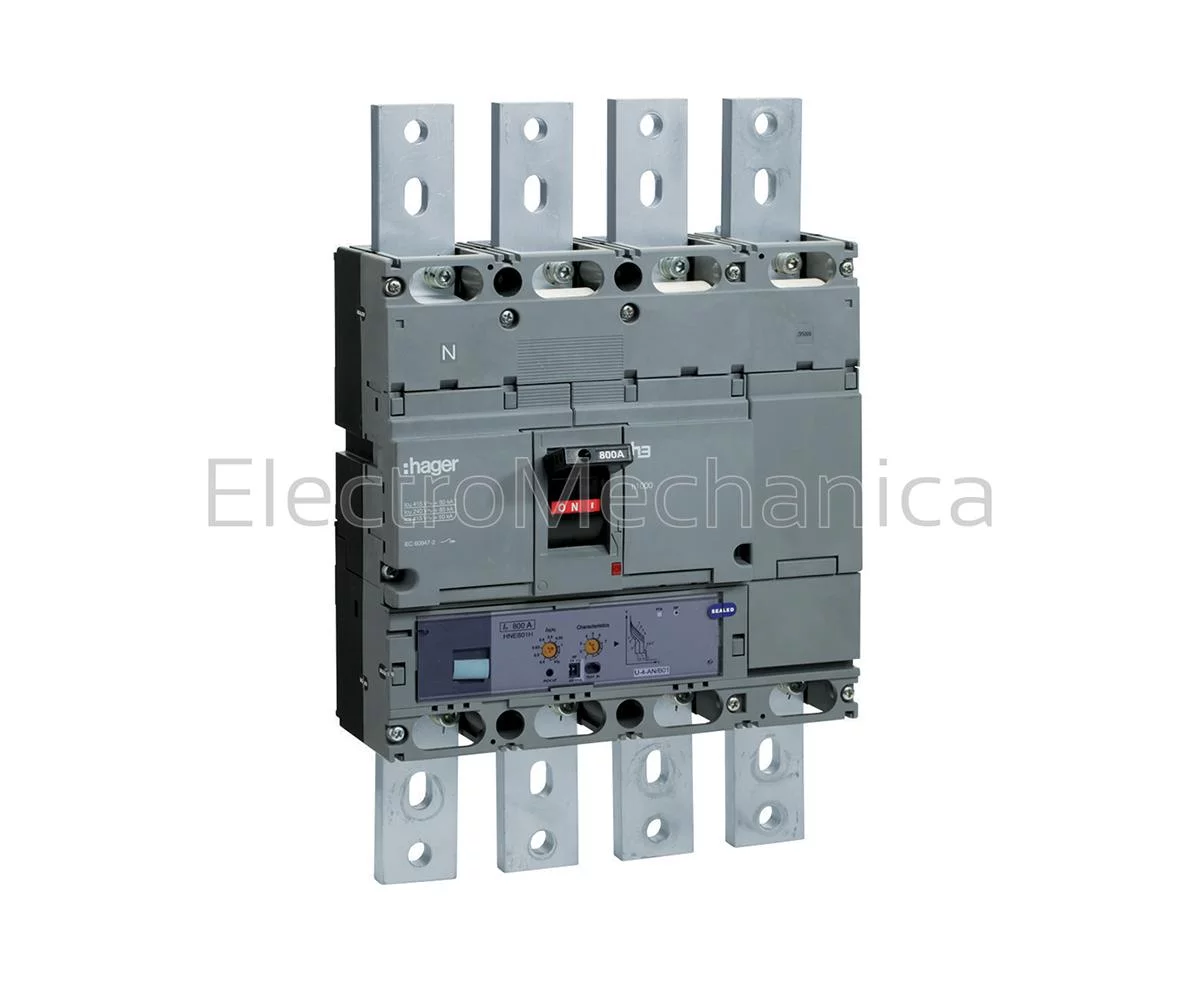 320-800A 4P 70kA h1000 LSI MCCB