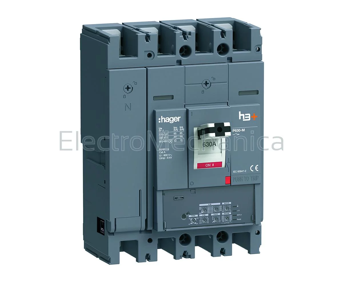 252-630A 4P 70kA P630 LSI MCCB