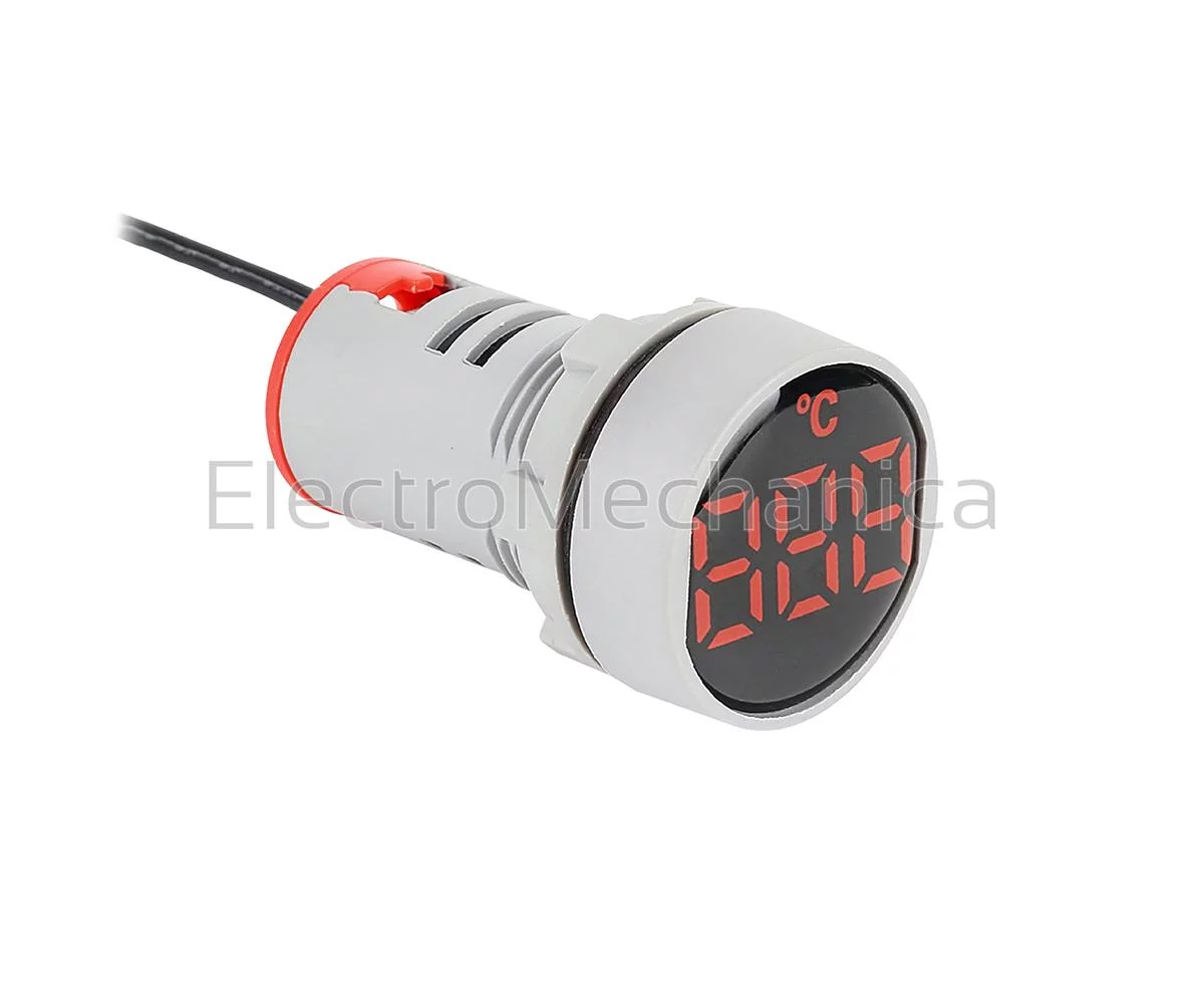 22mm RED TEMP INDICATOR -22…+199°C