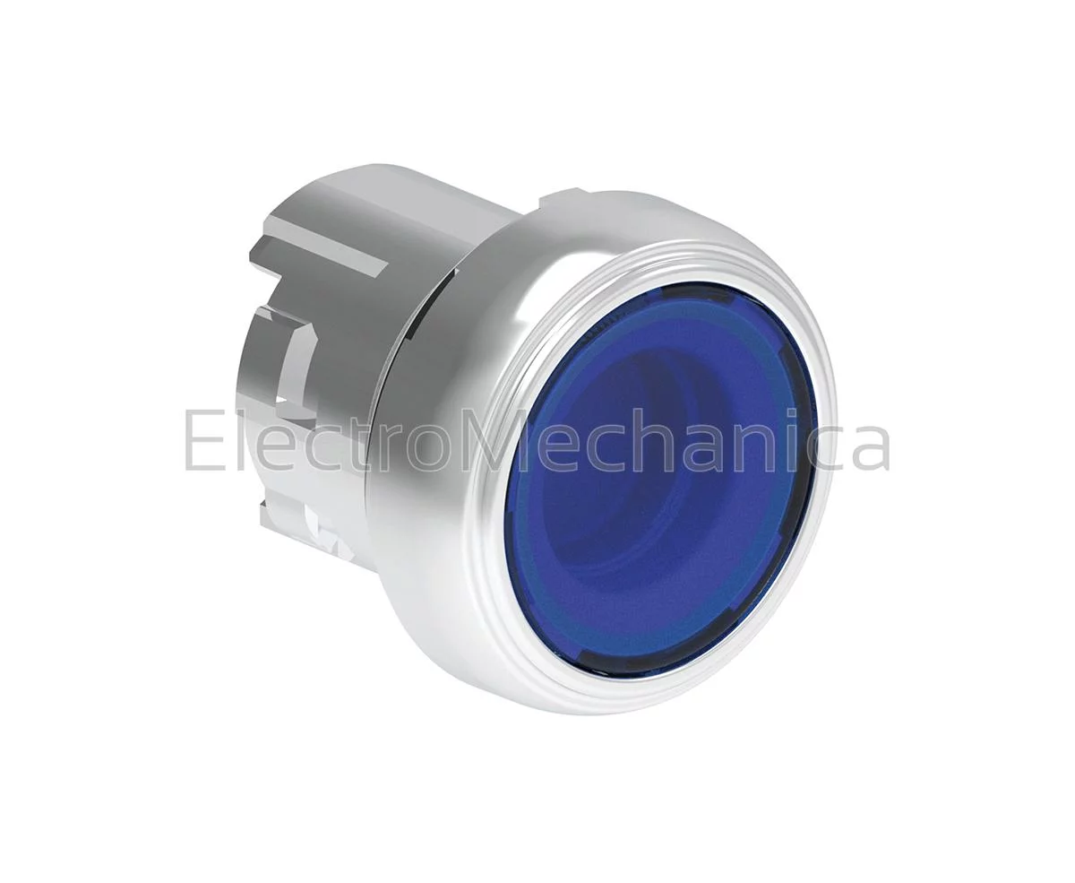 22MM BLU ILLUM. FLUSH P/BUTT ACT
