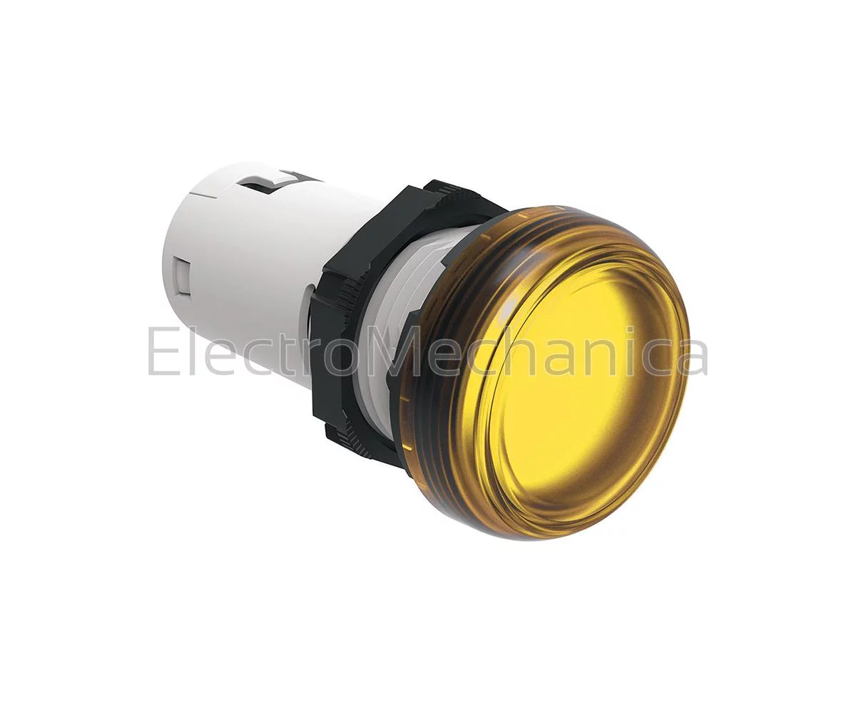 M/BLOCK YEL LED P/LIGHT 110VAC