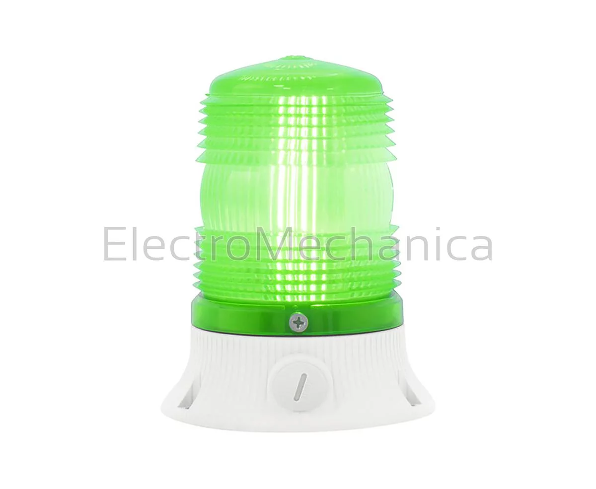 GRN MINI SLR LED BEACON 12-24VAC/DC