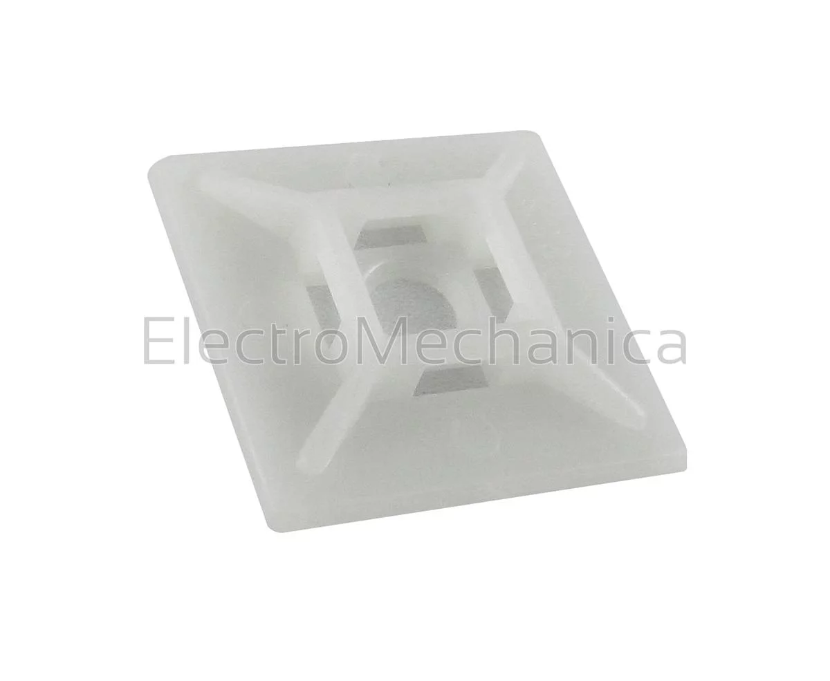 27x27mm ADHESIV MNT NATURAL (100)