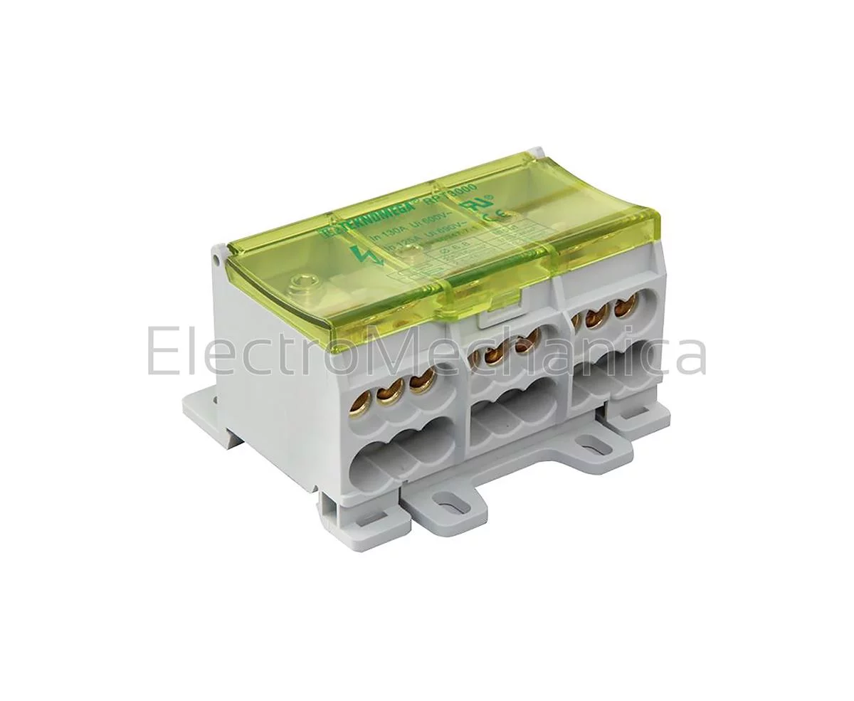 3P DISTRIBUTION BLOCK 9 OUT 160A