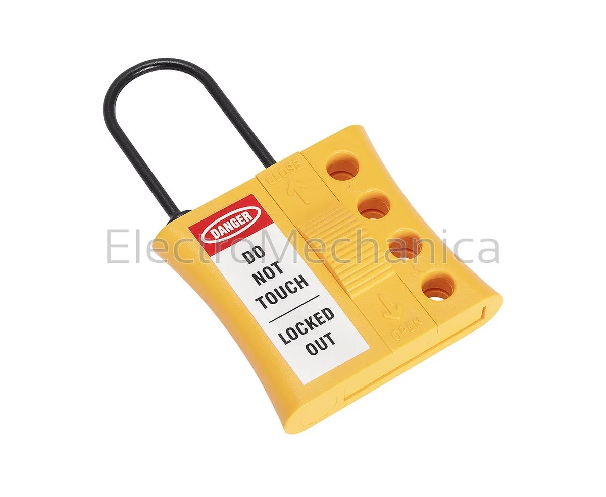 NYLON SLIDER HASP - 4 HOLE; 3mm SHACKLE