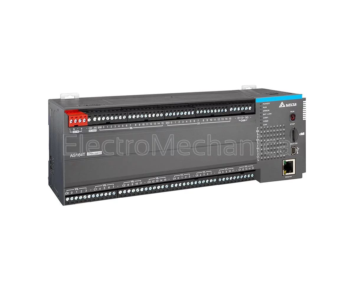 24DI+24DO AS100 230VAC PLC PNP