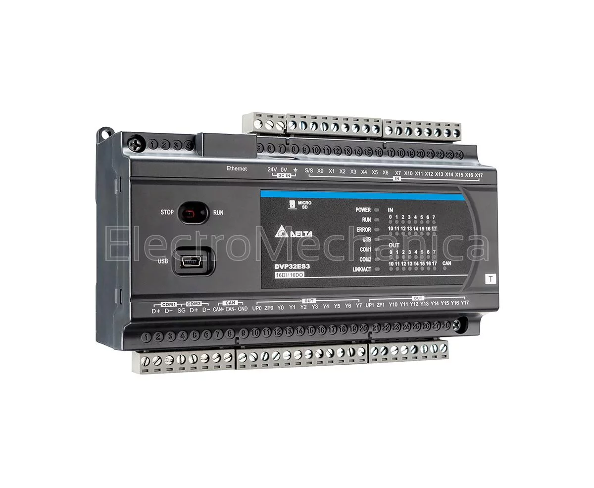 16DI+16DO ES3 230VAC PLC NPN