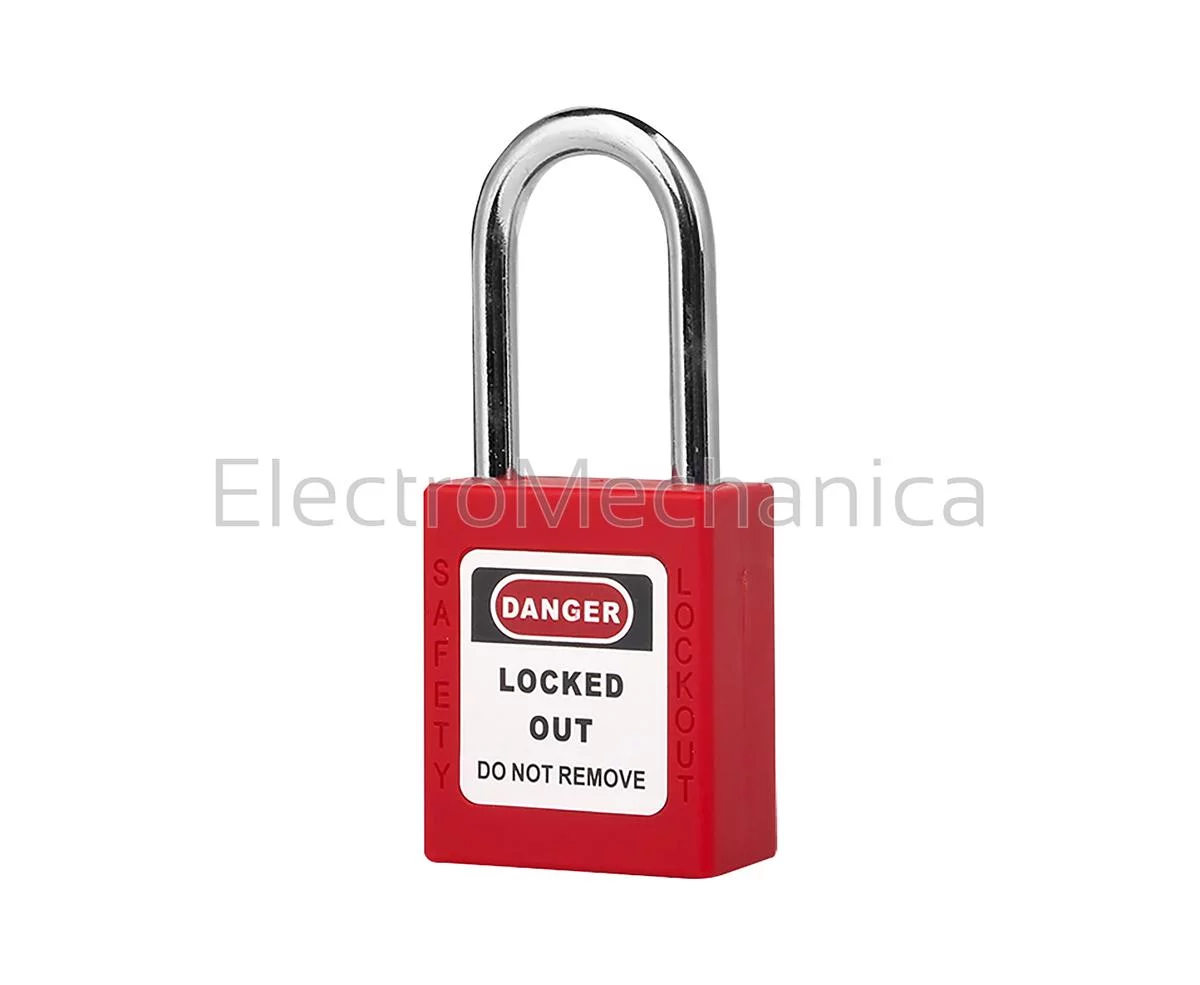 SAFETY PADLOCK 150 MM YELLOW
