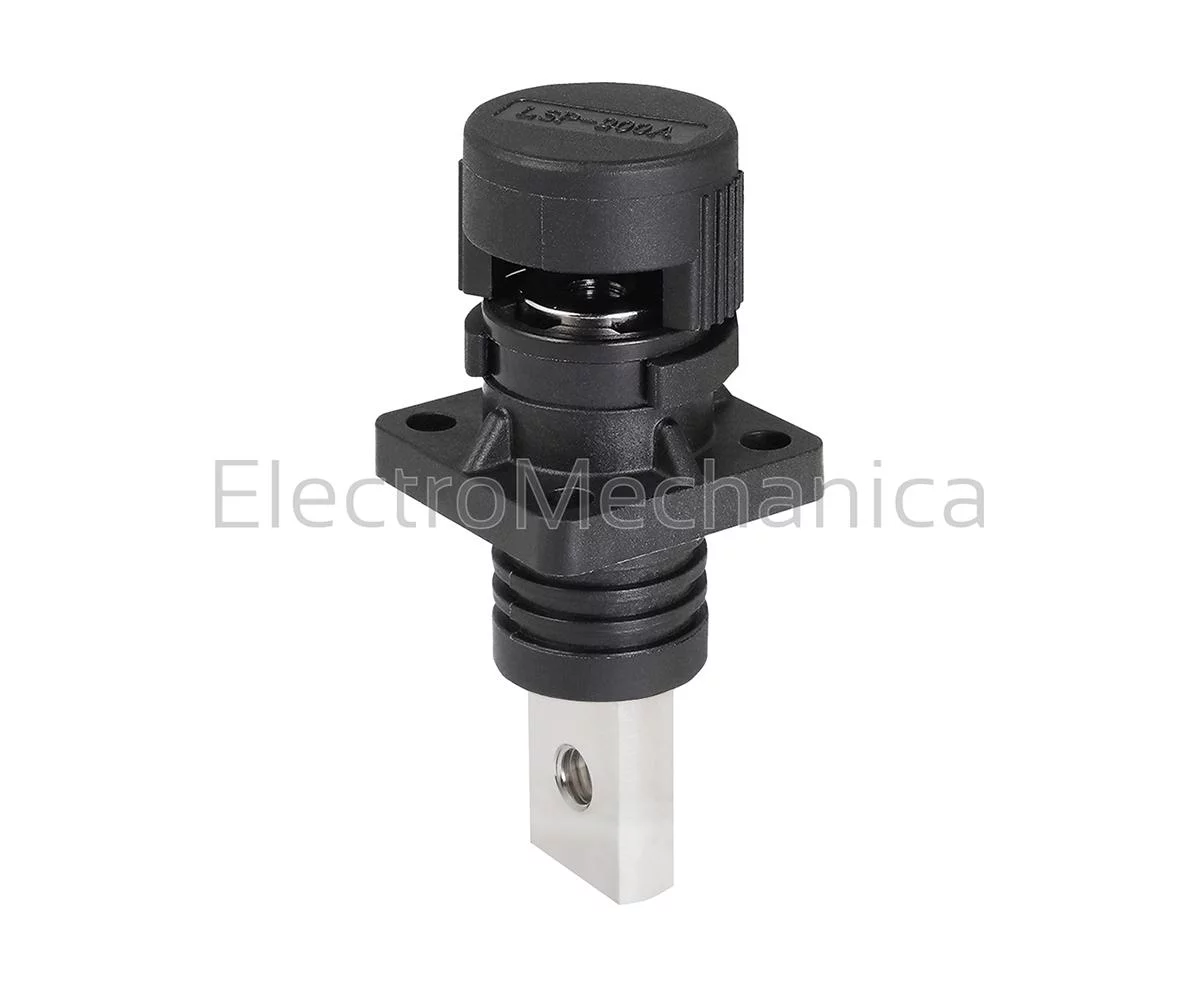 120A 25MM2 M6 BLK TH/BAR BLT CON