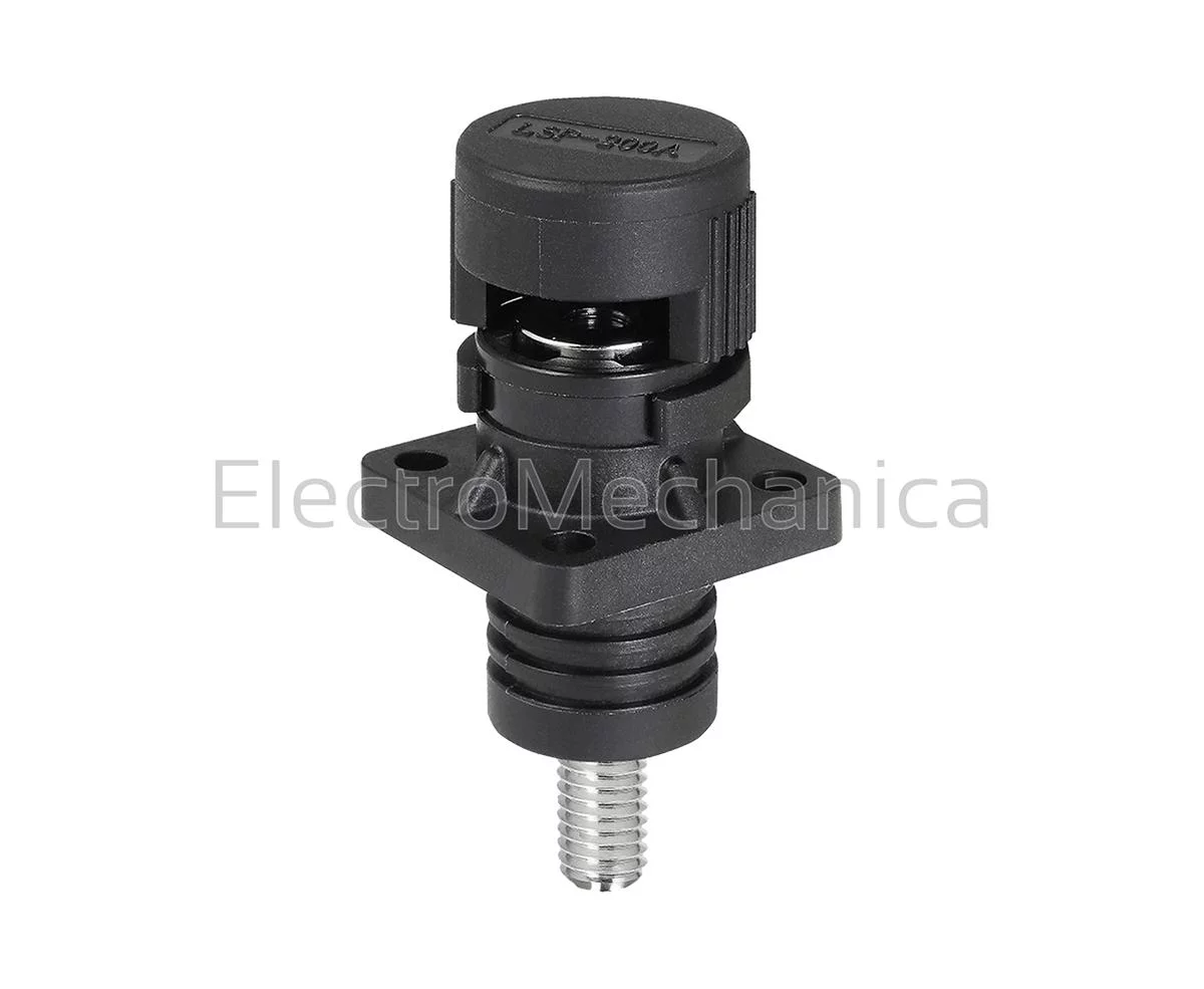 120A 25MM2 M6 BLK OUT/TH BLT CON