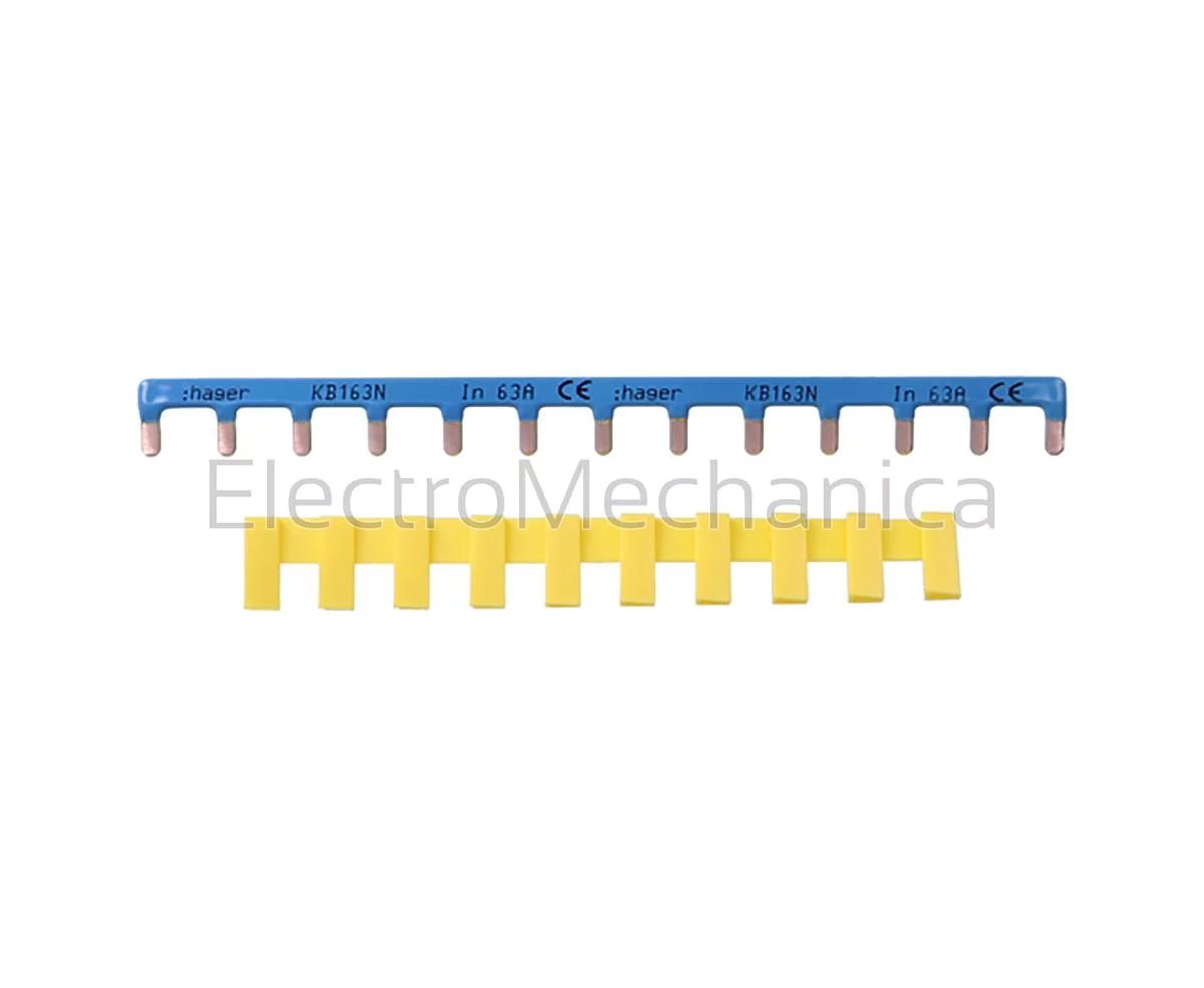 1P INSULATED BUSBAR BLUE