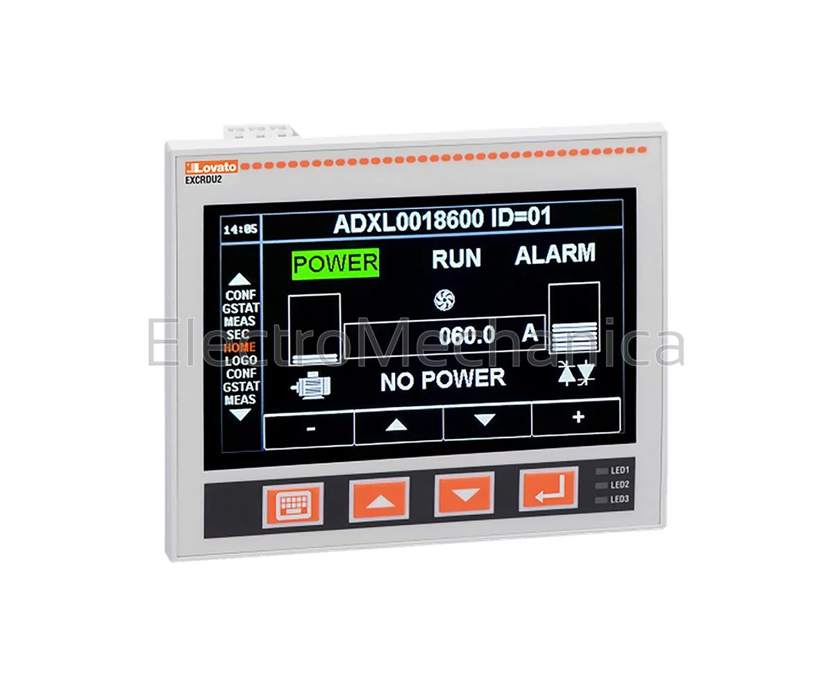 REMOTE DISPLAY ADX SOFTSTARTERS