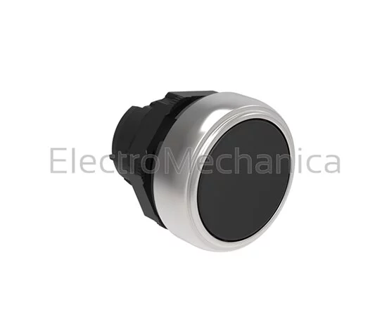 FLUSH BLK MOM P/BUTTON ACT.