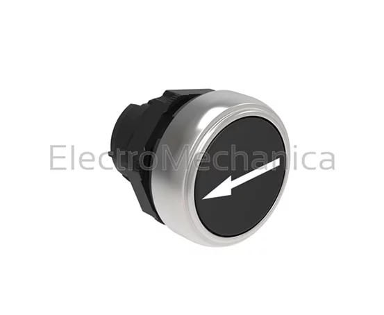 FLUSH BLK "LEFT" P/BUTTON ACT.