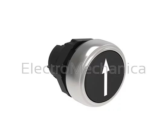 FLUSH BLK "UP" P/BUTTON ACT.