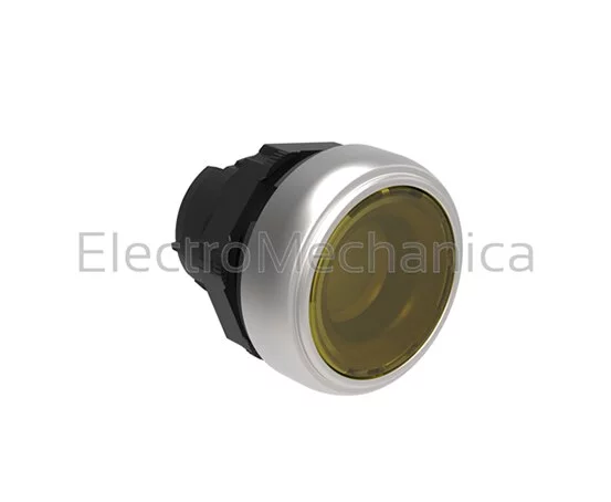 FLUSH ILLUM YEL P/BUTTON ACT.