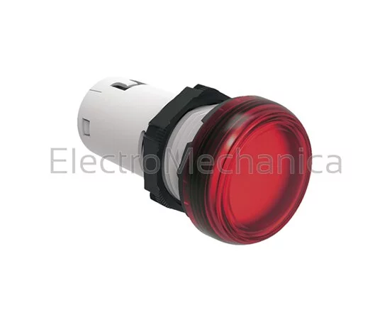 M/BLOCK RED LED P/LIGHT 24VAC/DC