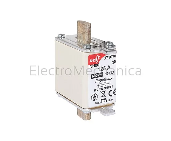 160A gS NH00 RAPIDPLUS FUSE  690V