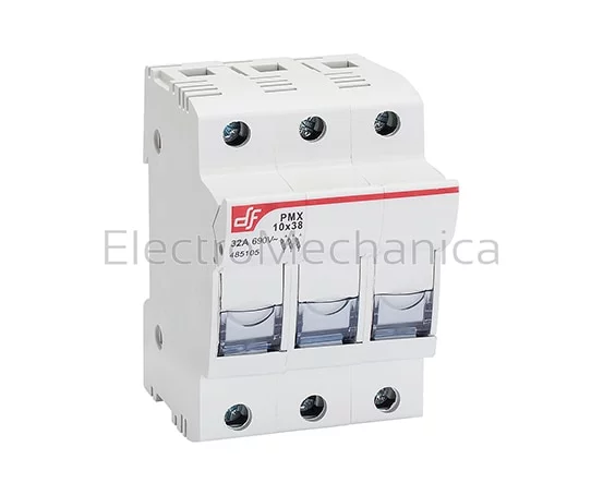 3P 32A 10x38 FUSE HOLDER