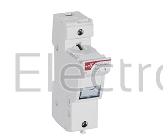 1P 50A 14x51 F/HOLDER NEON INDI