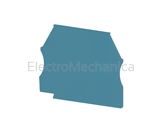 TERMINAL END PLATE 2.5-10mm BLUE