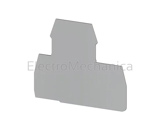TERMINAL END PLATE 2.5/4mm 2 TIER