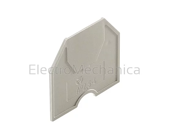 TERMINAL END PLATE 2.5-4mm