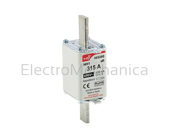 400A aR NH1 RAPIDPLUS FUSE 690V