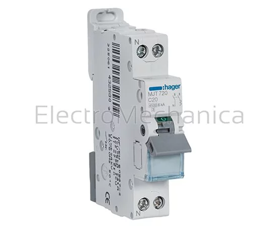 2A 1PH+N 4.5KA C-CURVE MCB