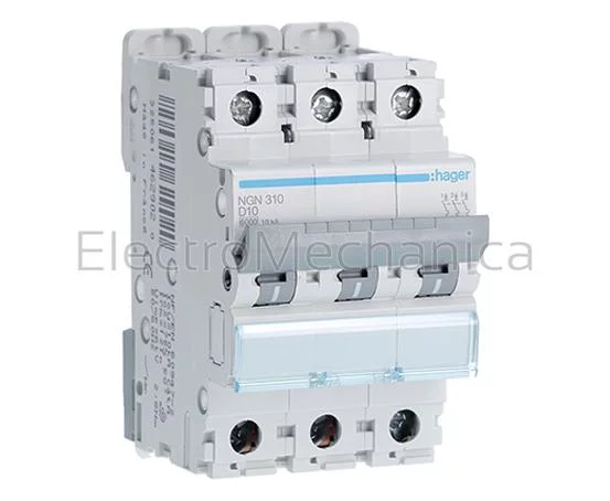 63A 3P 10KA D-CURVE MCB