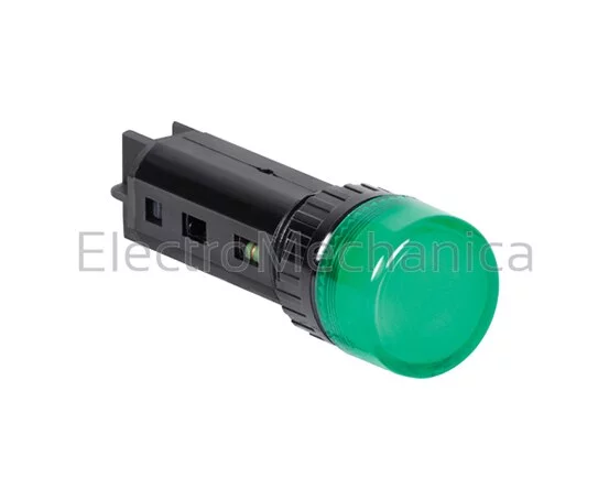 16mm GRN LED P/LIGHT 24VAC/DC