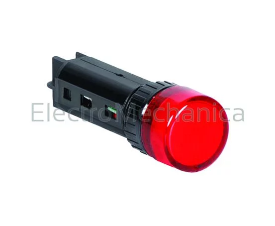 16mm P/MNT RED LED 110VAC/DC