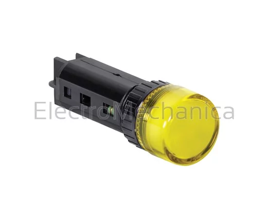 16mm YEL LED P/LIGHT 24VAC/DC