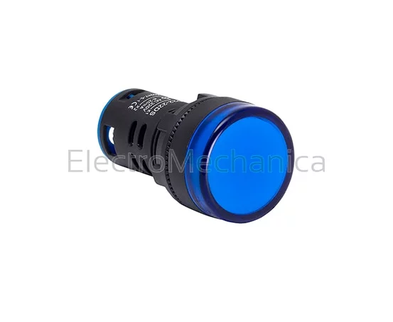 22mm P/MNT BLU LED P/LIGHT 380VAC