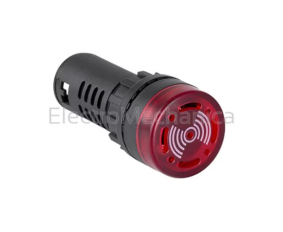 22mm BUZZER/FLASHING LED 24VAC/DC