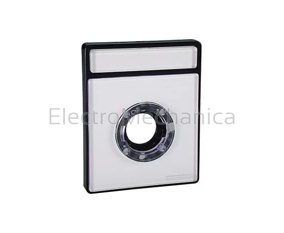 FACE PLATE WITH LEGEND 65x80mm