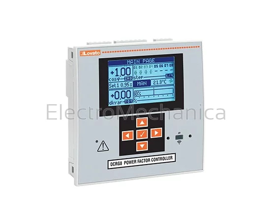 8 STEP STATIC PF CONTROLLER