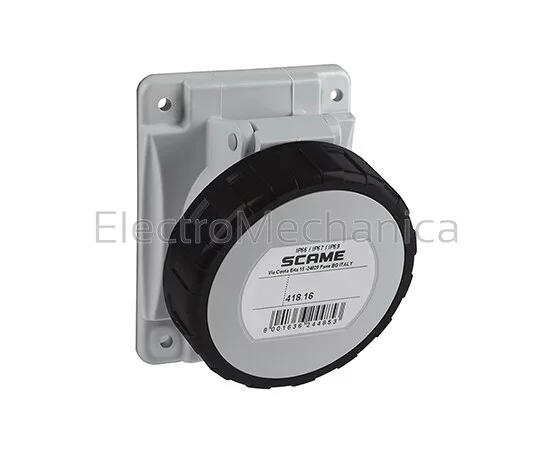 32A 3P+N+E IP67 FLU ANG SOCKET 7h