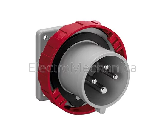 63A 3P+E IP67 FLUSH APPLI. INLET