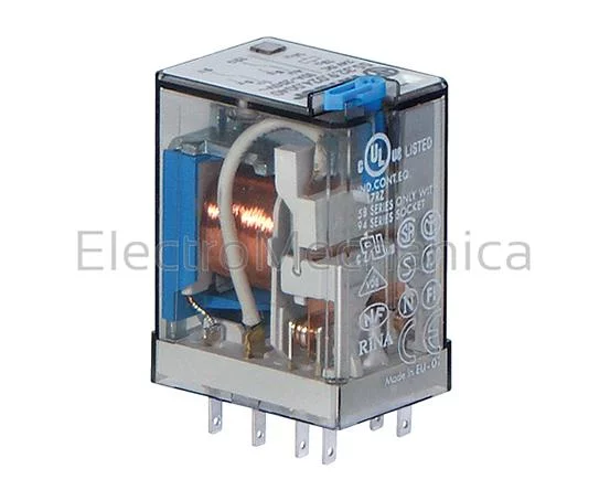 7A 4CO MINI PLUG-IN RELAY 12VDC