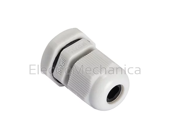 M12 NYLON COMPRESSION GLAND GREY