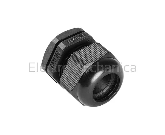 M32 NYLON COMPRESSION GLAND (BLK)