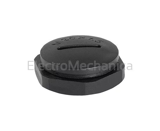 M22 SCREW-IN BLANKING PLUGS (BLK)