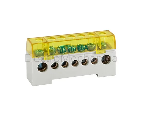 11WAY RAIL MNT TERM. BLOCK (GREY)