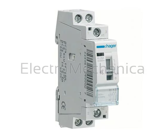 25A 2NO 24VDC CONT. MAN OVERRIDE