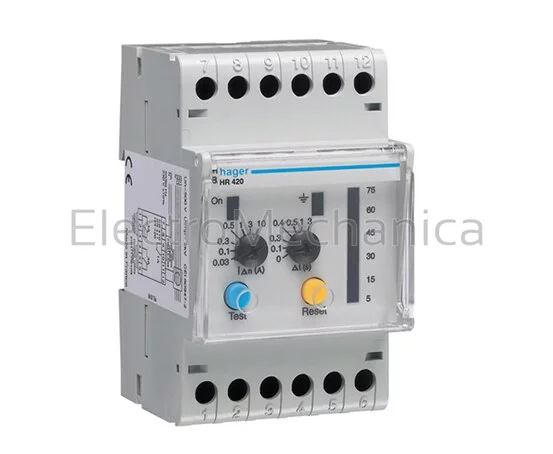 30mA-10A 4P ELECTRO E/LEAKAGE+IND