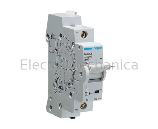 UNDER/VOLT RELEASE 230VAC MCB'S