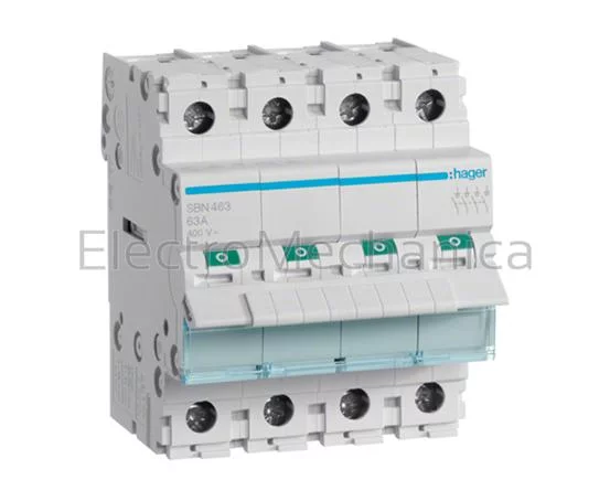 63A 4P MAIN ISOLATOR SWITCH